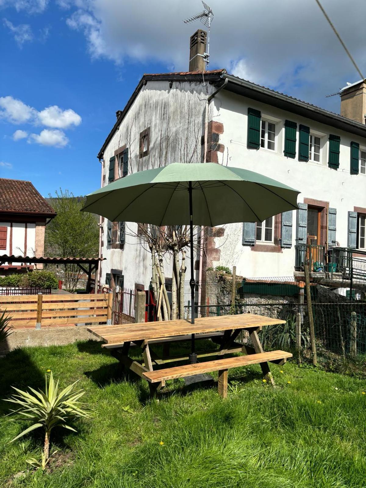Maison Au Coeur De La Rue Pietonne Saint-Jean-Pied-de-Port Zewnętrze zdjęcie